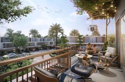 Townhouse - 4 - 4 for sale in Violet 4 - Violet - Damac Hills 2 - Dubai