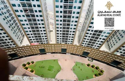 Apartment - 2 - 3 for rent in Tower A3 - Ajman Pearl Towers - Ajman Downtown - Ajman