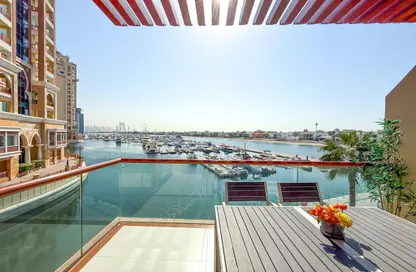 Apartment - 1 Bathroom for rent in Palm Views West - Palm Views - Palm Jumeirah - Dubai