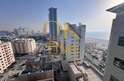 Apartment - 2 Bedrooms - 3 Bathrooms for rent in Ajman Corniche Residences - Ajman Corniche Road - Ajman