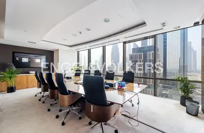 Office Space - Studio - 1 Bathroom for rent in South Tower - Emirates Financial Towers - DIFC - Dubai