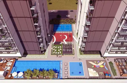 شقة - 1 حمام للبيع في ميزون إليزيه 2 - ميزون الإليزيه - الضاحية 12 - قرية جميرا الدائرية - دبي