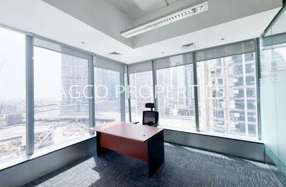 Office Space - Studio - 1 Bathroom for rent in Bayswater - Business Bay - Dubai