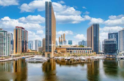 شقة - غرفة نوم - 2 حمامات للايجار في برج باي سنترال الشرقي - باي سنترال - دبي مارينا - دبي