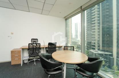 Office Space - Studio - 2 Bathrooms for rent in The Binary Tower - Business Bay - Dubai