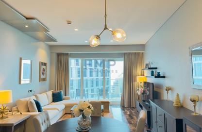 Apartment - 1 Bedroom - 1 Bathroom for rent in Damac Heights - Dubai Marina - Dubai