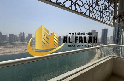 Apartment - 3 Bedrooms - 4 Bathrooms for rent in Al Mamzar Tower - Al Mamzar - Sharjah - Sharjah