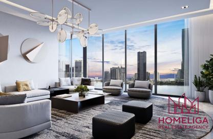 Apartment - 1 - 2 for sale in Peninsula Four - Peninsula - Business Bay - Dubai