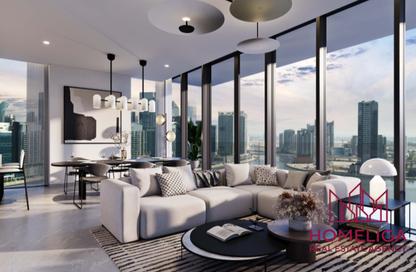 Apartment - 1 - 2 for sale in Peninsula Four - Peninsula - Business Bay - Dubai