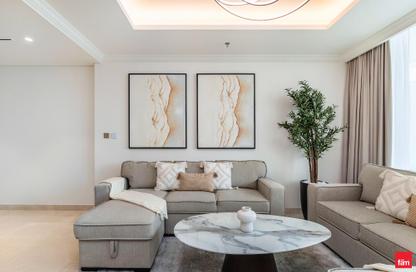 Apartment - 2 Bedrooms - 2 Bathrooms for rent in Palace Beach Residence Tower 2 - Palace Beach Residence - EMAAR Beachfront - Dubai Harbour - Dubai