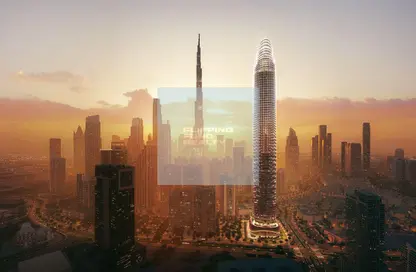 شقة - غرفة نوم - 2 حمامات للبيع في بن غاطي سكاي بليد - وسط مدينة دبي - دبي