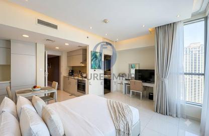 Apartment - Studio - 1 Bathroom for rent in Damac Maison The Vogue - Business Bay - Dubai
