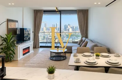 Apartment - 1 Bedroom - 2 Bathrooms for rent in Binghatti Corner - District 10 - Jumeirah Village Circle - Dubai