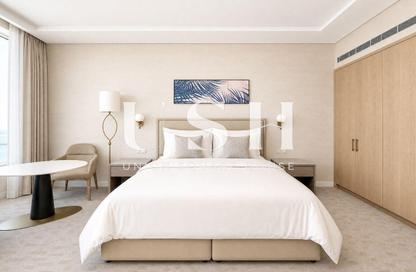 Apartment - Studio - 1 for rent in The Palm Tower - Palm Jumeirah - Dubai