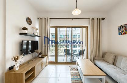 Apartment - Studio - 1 Bathroom for rent in Al Ghozlan 1 - Al Ghozlan - Greens - Dubai Apartment - Studio - 1 Bathroom for rent in Al Ghozlan 1 - Al Ghozlan - Greens - Dubai