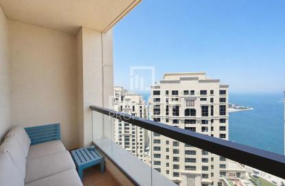 Apartment - 2 Bedrooms - 3 Bathrooms for rent in Rimal 1 - Rimal - Jumeirah Beach Residence - Dubai