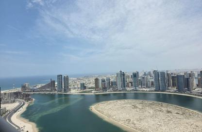 Apartment - 2 Bedrooms - 2 Bathrooms for sale in Palm Tower 1 - Palm Towers - Al Majaz - Sharjah