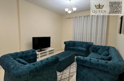 Apartment - 1 Bedroom - 2 Bathrooms for rent in Orient Tower 1 - Orient Towers - Al Bustan - Ajman Apartment - 1 Bedroom - 2 Bathrooms for rent in Orient Tower 1 - Orient Towers - Al Bustan - Ajman