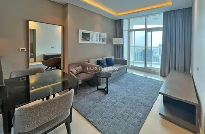 Apartment - 1 Bedroom - 2 Bathrooms for rent in Damac Maison Prive B - Damac Maison Prive - Business Bay - Dubai