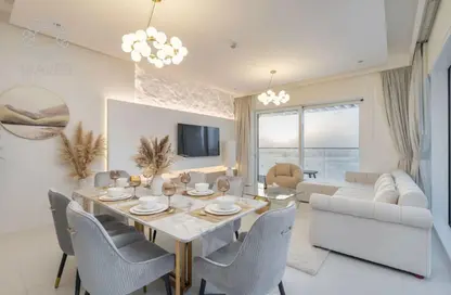 Apartment - 2 Bedrooms - 3 Bathrooms for rent in Grand Bleu Tower 1 - EMAAR Beachfront - Dubai Harbour - Dubai