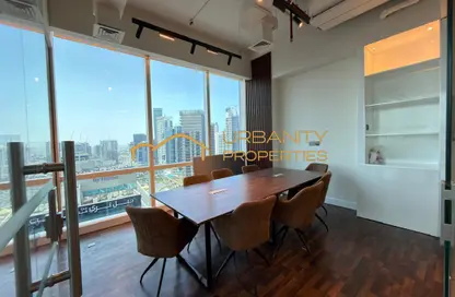 مكتب - استوديو للايجار في برج تماني - الخليج التجاري - دبي