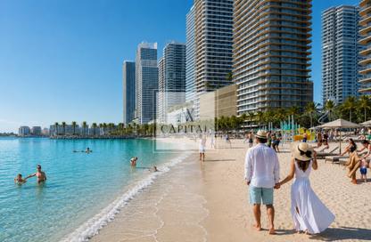Apartment - 2 Bedrooms - 2 Bathrooms for sale in Seapoint Tower 2 - Seapoint - Emaar Beachfront - Dubai Harbour - Dubai