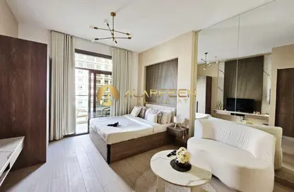 Apartment - Studio - 1 Bathroom for rent in Laya Heights - Dubai Studio City - Dubai