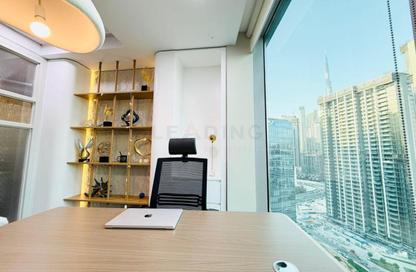 Business Centre - Studio - 3 Bathrooms for rent in The Binary Tower - Business Bay - Dubai