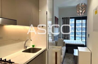 Apartment - Studio - 1 Bathroom for rent in Azizi Riviera 35 - Azizi Riviera - Meydan One - Meydan - Dubai