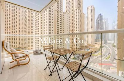 Apartment - 1 Bedroom - 2 Bathrooms for rent in Continental Tower - Dubai Marina - Dubai