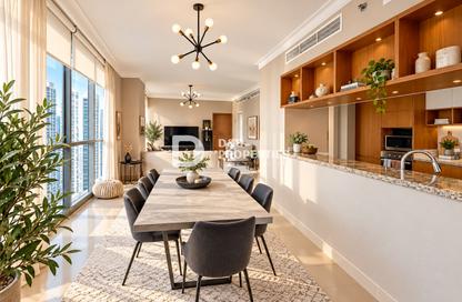 Apartment - 3 - 4 for rent in Dubai Creek Residences South Tower 1 - Dubai Creek Residences South - Dubai Creek Residences - Dubai Creek Harbour (The Lagoons) - Dubai