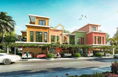 Townhouse - 5 - 5 for sale in Portofino - Damac Lagoons - Dubai