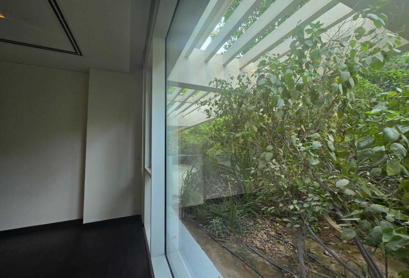 Rare Ground Floor |Wrapped in Lush Greenery|Vacant photo 29