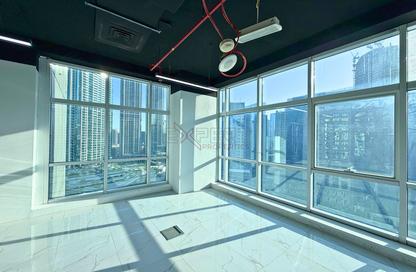 Office Space - Studio - 1 Bathroom for rent in Grosvenor Office Tower - Business Bay - Dubai