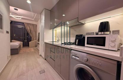Apartment - Studio - 1 Bathroom for rent in Farhad Azizi Residence - Dubai Healthcare City 2 - Al Jaddaf - Dubai