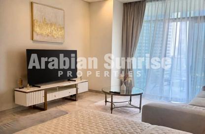 Apartment - Studio - 1 for rent in Peninsula Five - Peninsula - Business Bay - Dubai