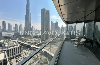 Apartment - 3 Bedrooms - 4 Bathrooms for rent in The Address Sky View Tower 1 - The Address Sky View Towers - Downtown Dubai - Dubai