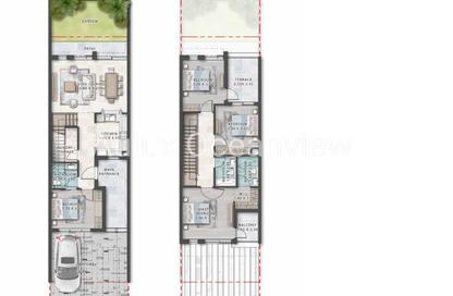 Townhouse - 4 - 3 for sale in Morocco - Damac Lagoons - Dubai