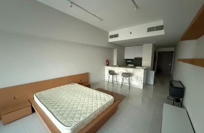 Apartment - Studio - 1 for rent in Blue Waves Tower - Dubai Land Residence Complex - Dubai