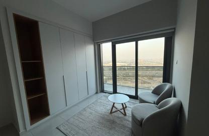 Apartment - Studio - 1 for rent in Blue Waves Tower - Dubai Land Residence Complex - Dubai
