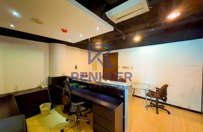 Office Space - Studio - 1 Bathroom for rent in Clover Bay Tower - Business Bay - Dubai