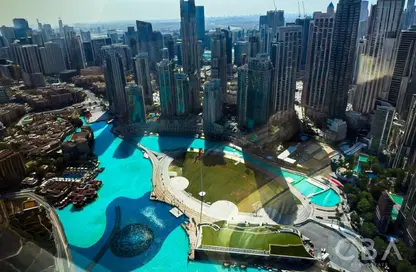 شقة - 2 غرف نوم - 2 حمامات للايجار في برج خليفة - برج خليفة - وسط مدينة دبي - دبي