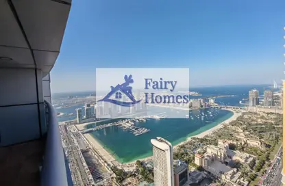 Apartment - 1 Bedroom - 2 Bathrooms for rent in Princess Tower - Dubai Marina - Dubai