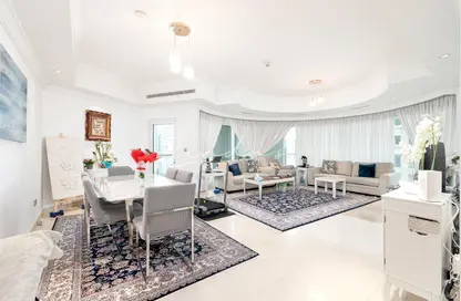 Apartment - 3 Bedrooms - 3 Bathrooms for rent in Trident Waterfront - Dubai Marina - Dubai