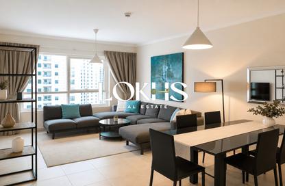 Apartment - 1 Bedroom - 2 Bathrooms for rent in Marina Quays West - Marina Quays - Dubai Marina - Dubai