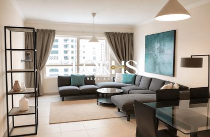 Apartment - 1 Bedroom - 2 Bathrooms for rent in Marina Quays West - Marina Quays - Dubai Marina - Dubai