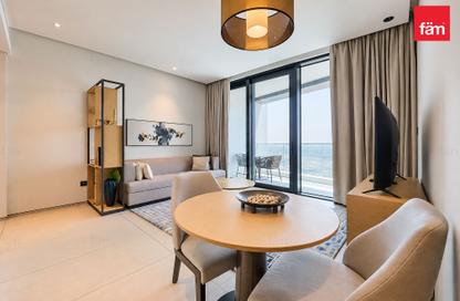 Apartment - 1 - 2 for rent in Jumeirah Gate Tower 2 - The Address Jumeirah Resort and Spa - Jumeirah Beach Residence - Dubai