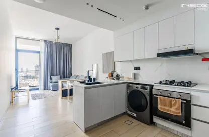 Apartment - 1 Bedroom - 2 Bathrooms for rent in Binghatti Emerald - District 15 - Jumeirah Village Circle - Dubai