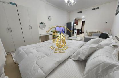 Apartment - Studio - 1 Bathroom for rent in Jasmine Towers - Garden City - Ajman