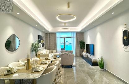 Apartment - 1 Bedroom - 2 Bathrooms for sale in Ajman Creek Towers - Al Rashidiya 1 - Al Rashidiya - Ajman